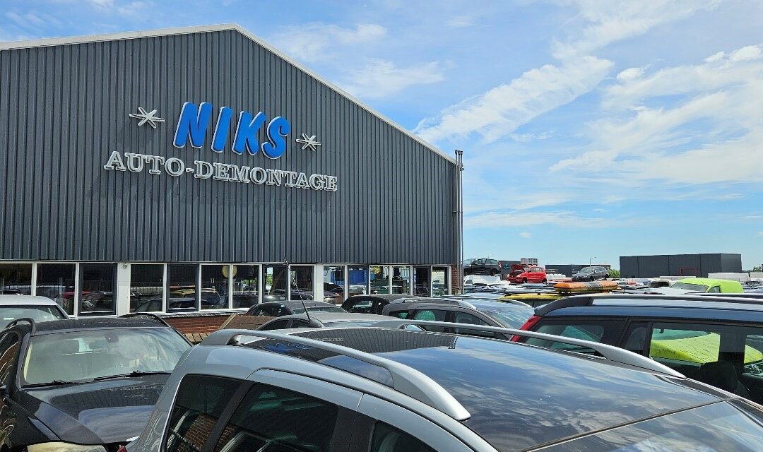 Bedrijfsbezoek Autodemontagebedrijf Niks