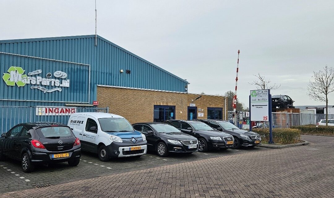 Bedrijfsbezoek Autodemontagebedrijf De Mars
